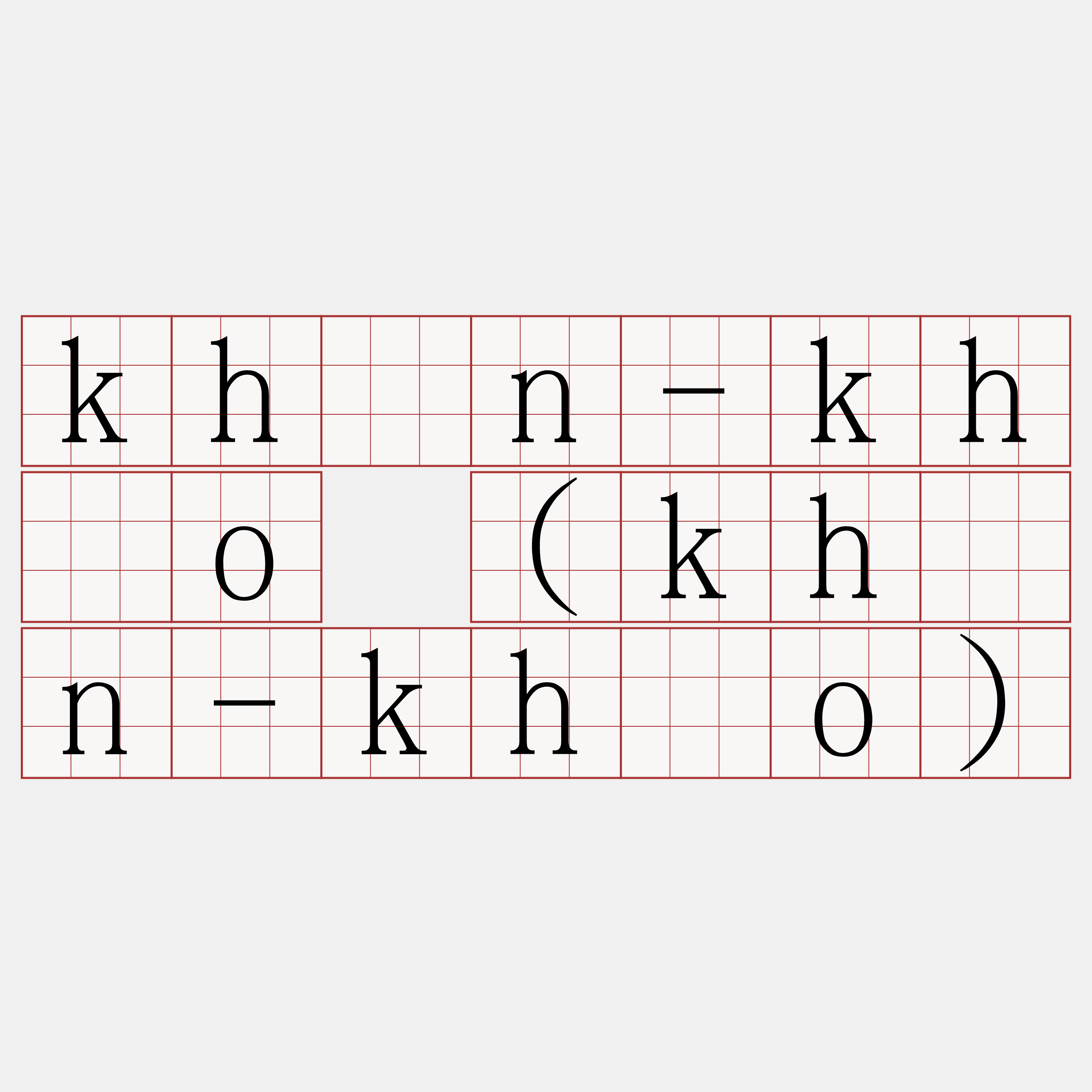 khûn-khóo (khîn-khóo)